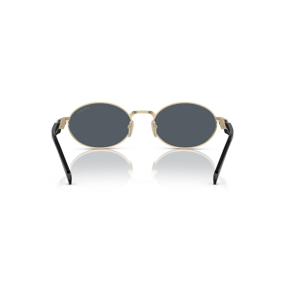 Prada Sunglasses Sunnies PR 65ZS ZVN09T Pale gold 55-20-140 Metal Front - Picture 5 of 14